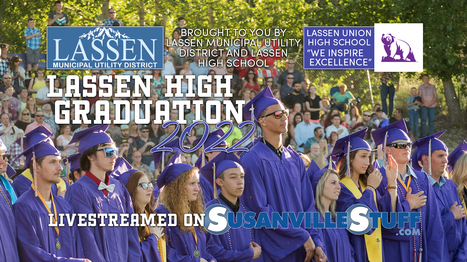 Live from Arnold Field Lassen High Graduation Tonight at 700p.m