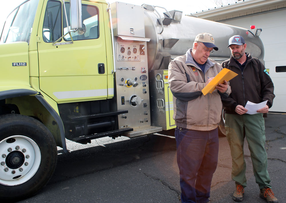 BLM Donates Water Tender to Cedarville Volunteer Fire Department