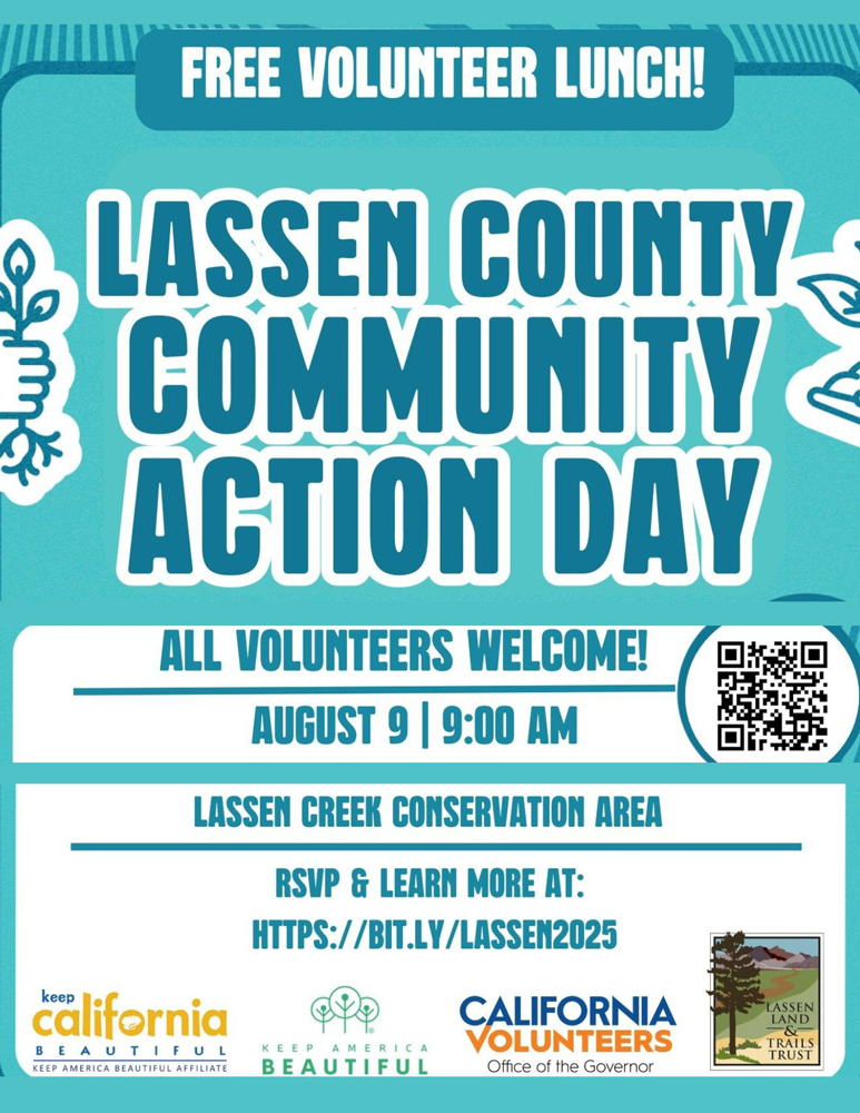 Lassen Land and Trails Trust Lassen Creek Community Action Day